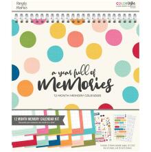 Simple Stories 12-Month Memory Calendar - Color Vibe