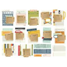 Simple Stories Bits &amp; Pieces Die-Cuts 18/Pkg - For The Record Ephemera