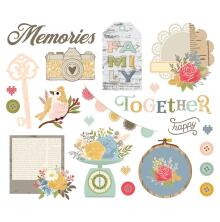 Simple Stories Bits &amp; Pieces Die-Cuts 22/Pkg - Front Porch Big