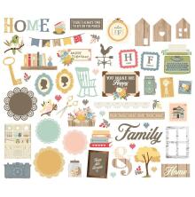 Simple Stories Bits &amp; Pieces Die-Cuts 56/Pkg - Front Porch Icons