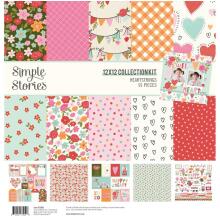 Simple Stories Collection Kit 12X12 - Heartstrings