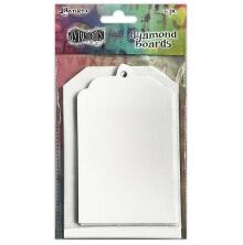 Dylusions Dyamond Boards - Assorted Tags Large