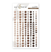 Altenew Enamel Dots 163/Pkg - Coffee Break