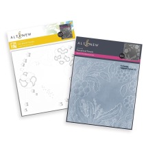 Altenew Stencil &amp; Embossing Folder Bundle - Fairyland Florals