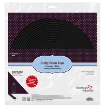 Scrapbook Adhesives 3L Crafty Foam Tape 16.45 meter - Black