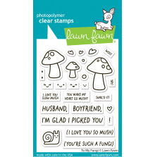 Lawn Fawn Clear Stamps 3X4 - To My Fungi LF3310