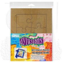 Dylusions Chipboard Puzzle Frame - Rectangle