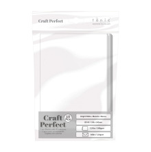 Tonic Studios Craft Perfect Cards &amp; Envelopes A2 - Bright White 9253E