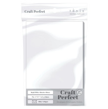 Tonic Studios Craft Perfect Envelopes 5X7 50/Pkg - Bright White 9282E