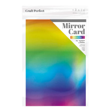 Tonic Studios Craft Perfect Mirror Card A4 - Rainbow Hue Iridescent 9779E