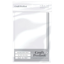 Tonic Studios Craft Perfect Envelopes A2 50/Pkg - Bright White 9257E