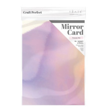 Tonic Studios Craft Perfect Mirror Card A4 - Prismatic Pink Iridescent 8721E