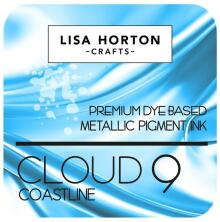 Lisa Horton Crafts Cloud 9 Metallic Ink Pad - Coastline