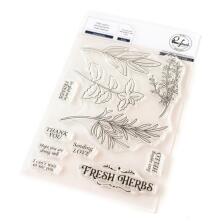 Pinkfresh Studio Clear Stamp Set 4X6 - Herb Garden