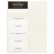 Harmony Precious Metals Cardstock 8.5X11 20/Pkg - Ivory