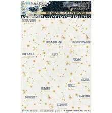 49 And Market Rub-On Transfer Set 6X8 - Starlight Dreams Constellation