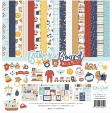 Echo Park Collection Kit 12X12 - Baby On Board Boy