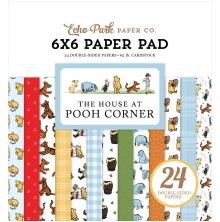 Echo Park Double-Sided Paper Pad 6X6 - The House At Pooh Corner