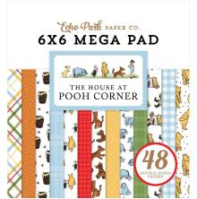 Echo Park Double-Sided Mega Paper Pad 6X6 - The House At Pooh Corner