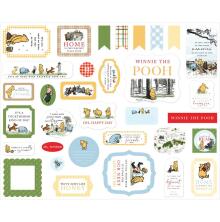 Echo Park Cardstock Die-Cuts 33/Pkg - The House At Pooh Corner Icons