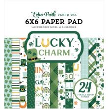 Echo Park Double-Sided Paper Pad 6X6 - Lucky Charm