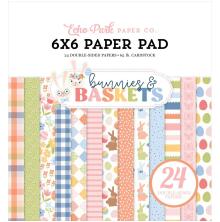 Echo Park Double-Sided Paper Pad 6X6 - Bunnies And Baskets