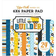 Echo Park Double-Sided Paper Pad 6X6 - Little Builder