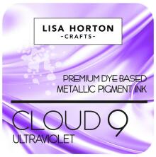 Lisa Horton Crafts Cloud 9 Metallic Ink Pad - Ultraviolet