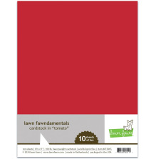 Lawn Fawn Cardstock - Tomato LF3465