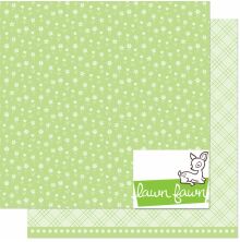 Lawn Fawn Bitsy Blooms Paper 12X12 - Babys Breath