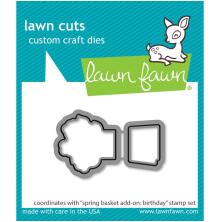 Lawn Fawn Dies - Spring Basket Birthday Add-On LF3662