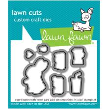 Lawn Fawn Dies - Treat Cart Smoothies n Juice Add-On LF3675