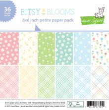 Lawn Fawn Petite Paper Pack 6X6 - Bitsy Blooms