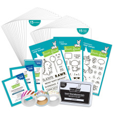 Lawn Fawn Kids Cardmaking Kit - Combo One LF3638