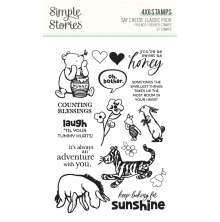 Simple Stories Clear Stamps - Say Cheese Classic Pooh Friends Forever