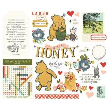 Simple Stories Bits &amp; Pieces Die-Cuts 23/Pkg - Say Cheese Classic Pooh Big