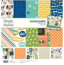 Simple Stories Collection Kit 12X12 - Fur Baby Dog