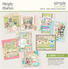 Simple Stories Simple Cards Kit - Simple Vintage Flower Shoppe