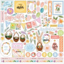 Echo Park Cardstock Stickers 12X12 - My Favorite Easter UTGENDE