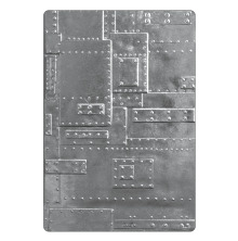 Tim Holtz Sizzix 3-D Texture Fades Embossing Folder - Foundry 662717