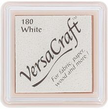 VersaCraft Small Ink Pad - White