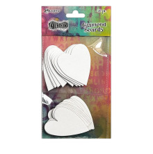 Dylusions Dyamond Boards - Hearts