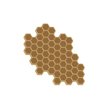 Hero Arts Hot Foil Plate - Honeycomb