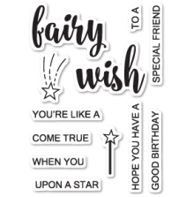 Poppystamps Clear Stamp - Fairy Wishes