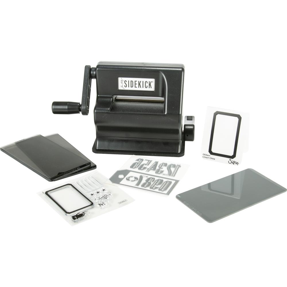 Sizzix Sidekick featuring Tim good Holtz-Black Bundle