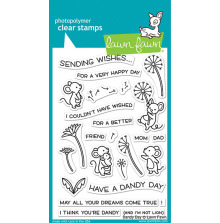Lawn Fawn Clear Stamps 4X6 - Dandy Day LF2217