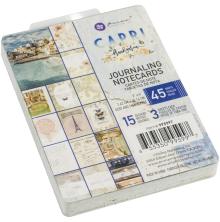 Prima Journaling Cards 3X4 45/Pkg - Capri UTGENDE