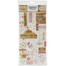 Carta Bella Farmhouse Market Chipboard 6X13 - Phrases UTGENDE